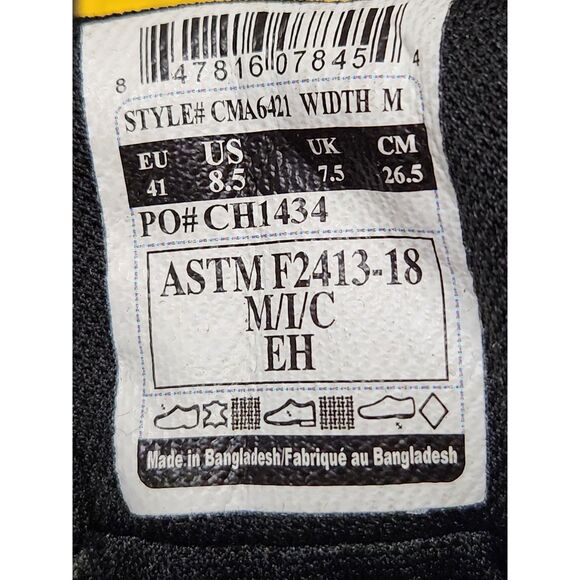 Carhartt Force 6" Work Boots – Men’s 8.5 | Waterproof | Nano Safety Toe - Picture 5 of 9